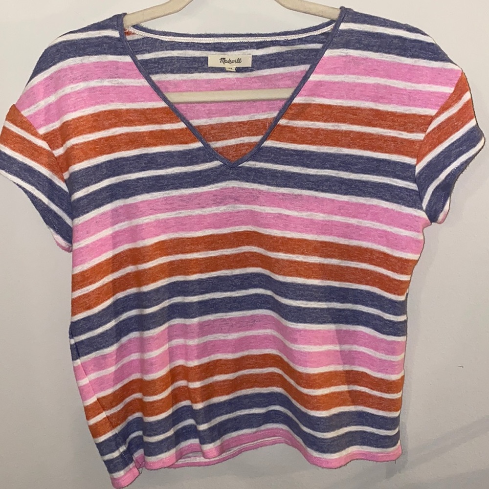 Madewell cotton blend t shirt